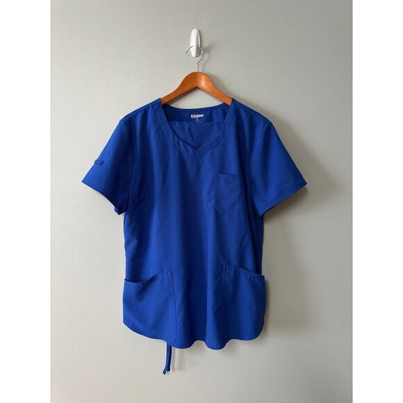 Adult Size XL Blue Scrubstar Scrub Set - Picture 1 of 8